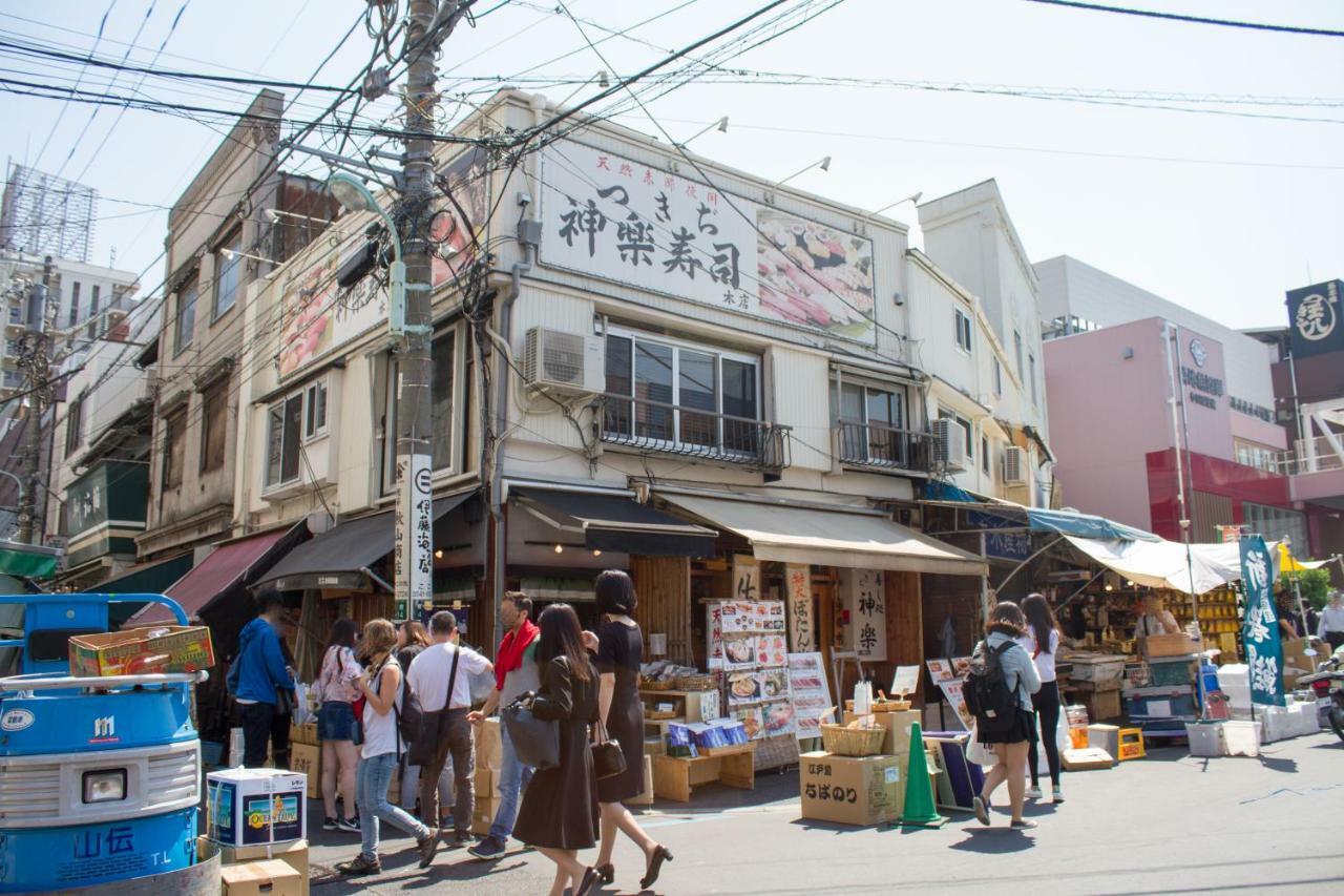 Tsukiji Guest House Kagura Tōkyō Extérieur photo